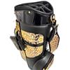 Phoenix Golden Metallic Leopard-Black Patent - Large Pocket 14-Way Golf Bag $507.50
