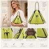 The Cairo Cutie Green 8" Inch Cross Body Shoulder Hand Bag $49