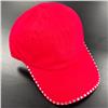 DESERT SPARKLE Crystal Trim Brim Baseball Cap 10 Colors $39.99