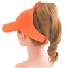 The "Genie" Save $3.05 - Ultra-Lite Open Back Baseball Cap-Visor for Long Hair - 12 Colors $16.95
