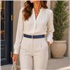 SKINNY BELT No-Bulk 1-1/2" Wide Adjustable Navy Blue Belt $35.99