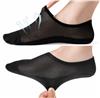 Lady Golf Classic Styled Nylon-Spandex No Show Black Mesh Footies: $6.95