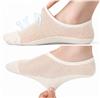 Lady Golf Classic Styled Nylon-Spandex No Show Off White Mesh Footies: $6.95