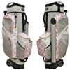 ROLLING Wheeled Spring Pink Floral 14-Way Full Divided Rolling Transport Golf Bag $189.99