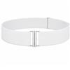 SKINNY BELT No-Bulk 1-1/2" Wide Adjustable White Belt $35.99