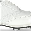 Pompeia Waterproof Patent White, Diamond Textured Spiked Shoe Reg: $340 Now: $170 - 8