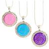Magnetic 18" Inch Golf Ball Necklace Sterling Silver Chain - 3 Colors $20