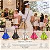 The Cairo Cutie White 8" Inch Cross Body Shoulder Hand Bag $49