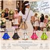 The Cairo Cutie Rose Pink 8" Inch Cross Body Shoulder Hand Bag $49
