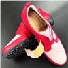Polly Red-Pink-White Easy-On Velcro Closure Golf & Walking Shoe $259