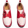 Polly Red-Pink-White Easy-On Velcro Closure Golf & Walking Shoe $259