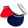 RED WAVE 4" Clear & Red Crystal Pattern Clip-On Sun Visor - 4 Options $37.99