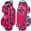 CART STYLE Pink Palms 14-Way Divided Deluxe Light-Weight Golf Bag $219