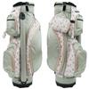 CART BAG: Spring Pink Silver Floral 14-Way 7-Pocket Light Weight Golf Bag $179.99