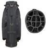 CART STYLE Black-Grey Leopard Trimmed 14-Way Divider Top $185