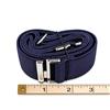 SKINNY BELT No-Bulk 1-1/2" Wide Adjustable Red White Blue Belt $35.99