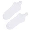 Swing Out Sister White-White Near No Show Pom Pom Sock $12
