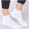 Swing Out Sister White-White Near No Show Pom Pom Sock $12
