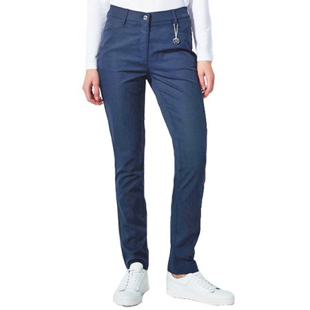 DAILY BASICS Narrow Leg 29" Inseam Lyric V2 Dark Navy Wind & Water Resistant Stretch Pant $159