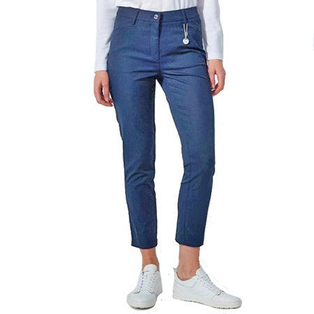 DAILY BASICS Ankle 37" Lyric V2 Navy Blue Wind & Water Resistant Stretch Pant $184.99