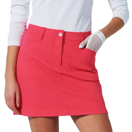 DAILY BASICS Shorter 17-3/4" Lyric V2 Intense Coral Wind & Water Resistant Stretch Skort $139.99