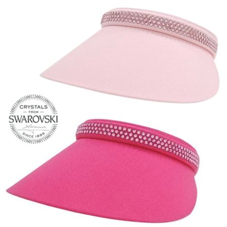 Dolly Mama Audrey Pink Colors 4" Inch Clip-On Visor - 4 Options $65.99