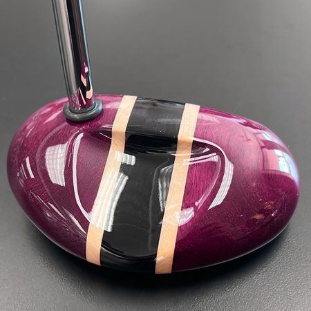 Purple Heart 33" Inch Diamond Wood Dark Purple Plum-Ebony-Natural Putter $279.99