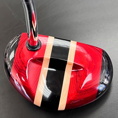 Rosso 33-1/2" Inch Red Diamond Wood-Ebony-Natural Putter $354.99